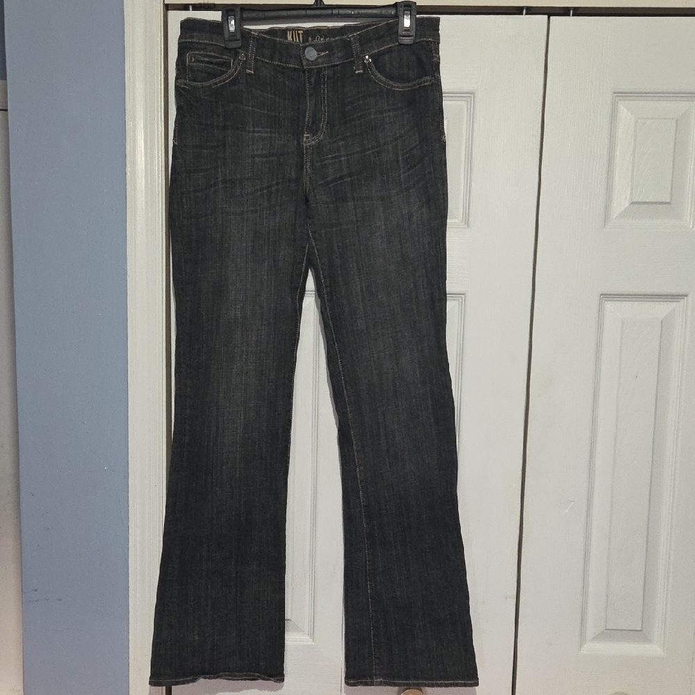 Kut from the Kloth Women's Dark Gray Boot Cut Jeans